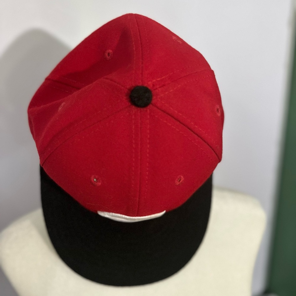 New Era Cincinnati Reds 59FIFTY Fitted Hat - Red/Black - Picture 4 of 8